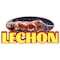 Signmission Lechon Decal Concession Stand Food Truck Sticker, D-DC-16 Lechon19 D-DC-16 Lechon19 - alternate 1